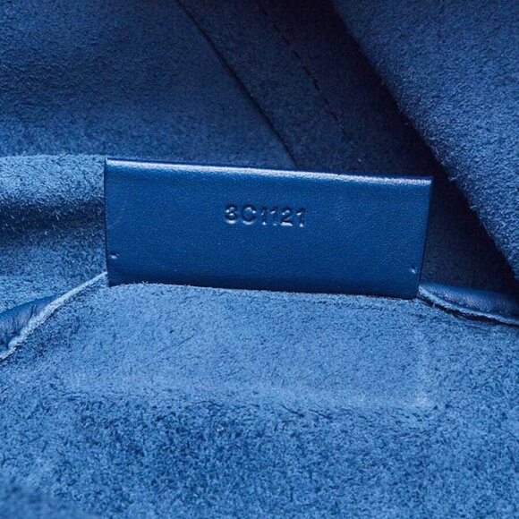 Givenchy Blue/Brown Leather Antigona Large Tote Bag - Picture 12 of 12